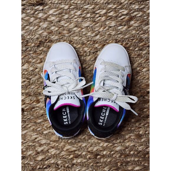 GIRLS SKECHERS HI LITE STARRY Multicolor Kids Fashion Sneakers Shoes Size 11 - Picture 11 of 13